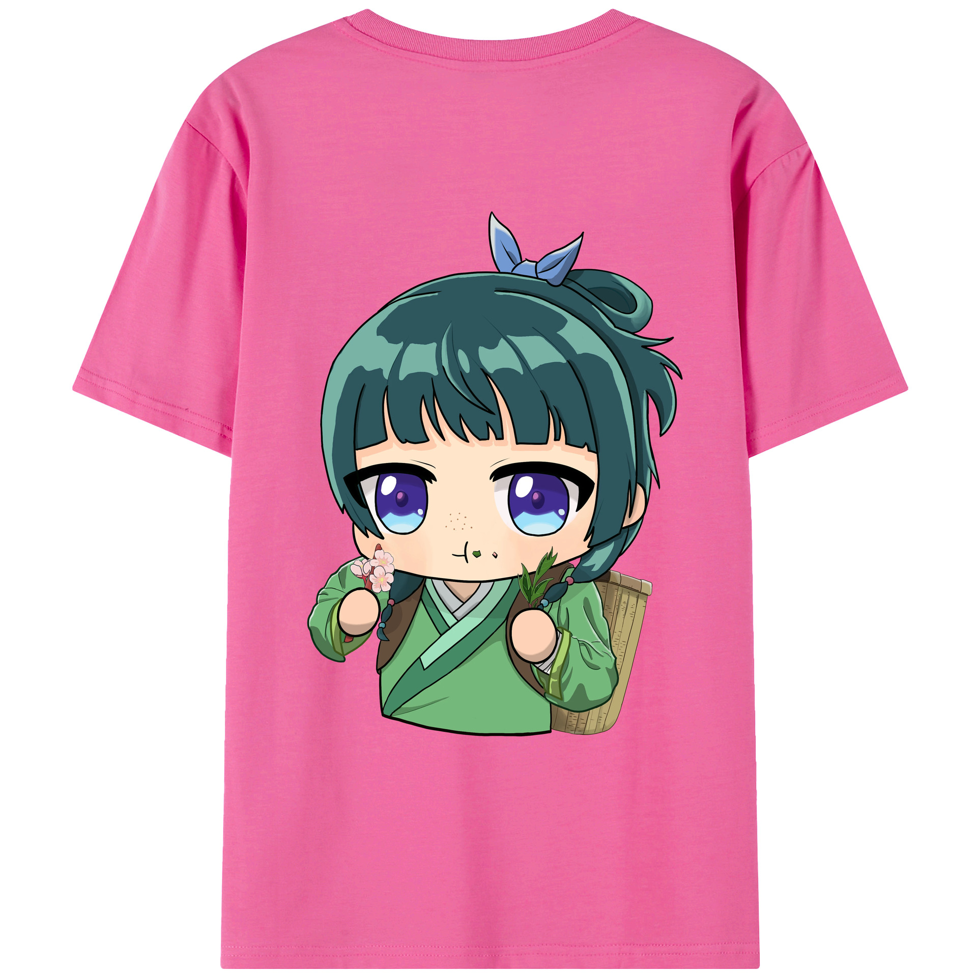 （画像用） 薬屋のひとりごと The Apothecary Diaries レディース半袖Tシャツ(バックプリント)